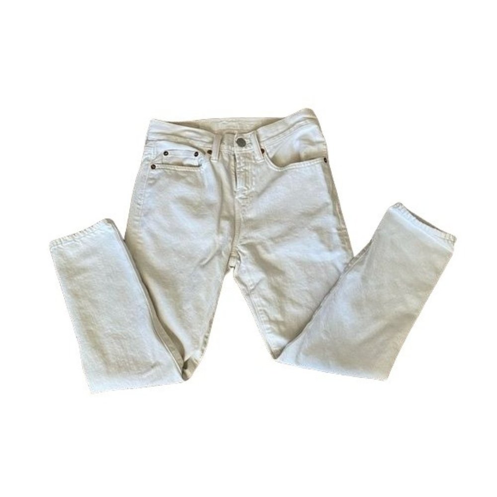 American Eagle Off white Dad jeans. Size 26